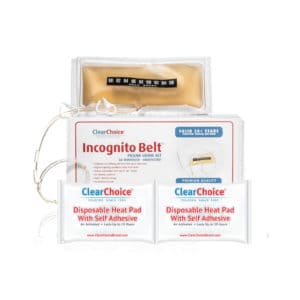 Incognito Belt with heat pads